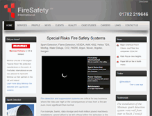 Tablet Screenshot of firesafetyinternational.com